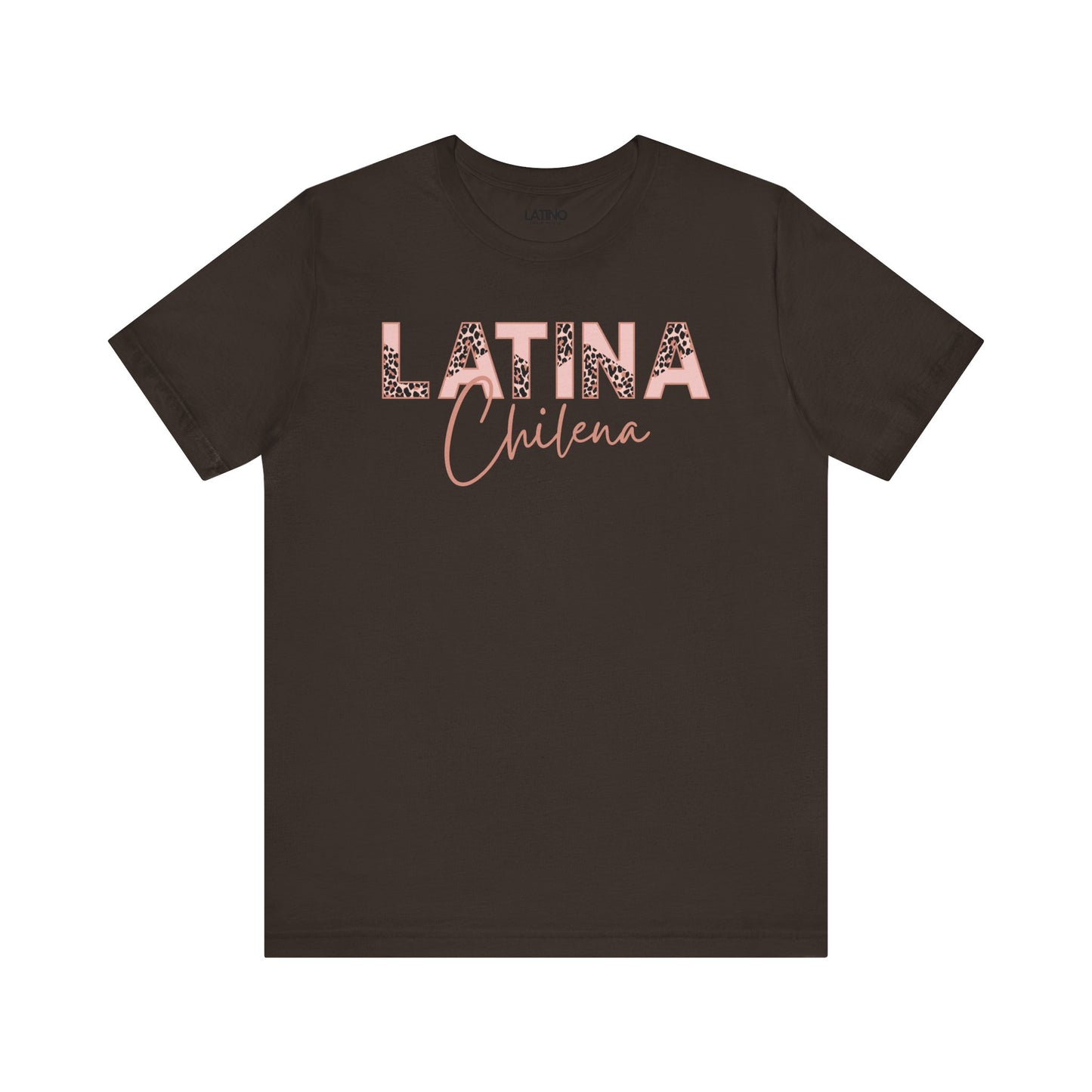 "Latina Chilena Leopard Print" T-Shirt