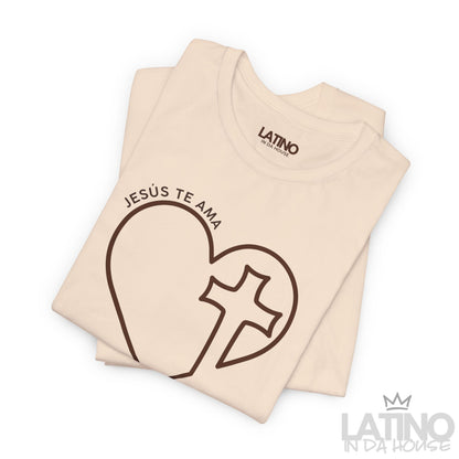 “Jesús Te Ama” T-Shirt | Cross Faith Tee