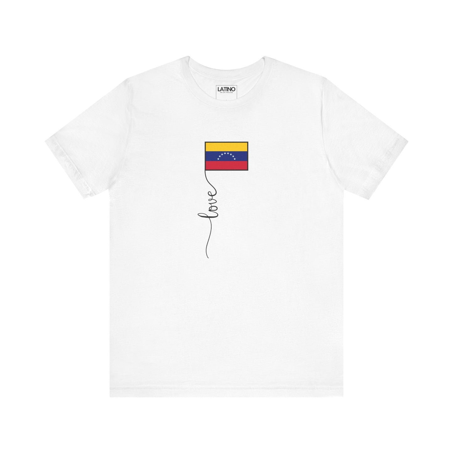 Venezuela Flag Love Script T-Shirt