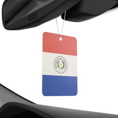 "Paraguay Flag" Car Air Freshener