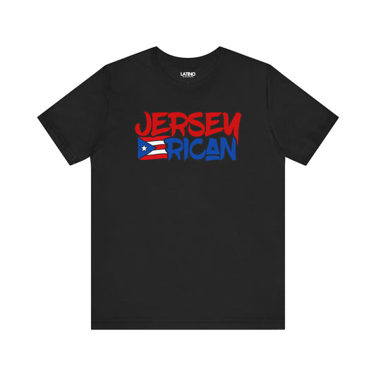 "Jersey Rican" Puerto Rico Flag T-Shirt