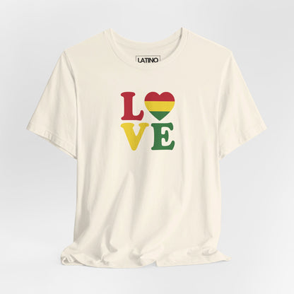 Bolivia Heart Love Pride T-Shirt