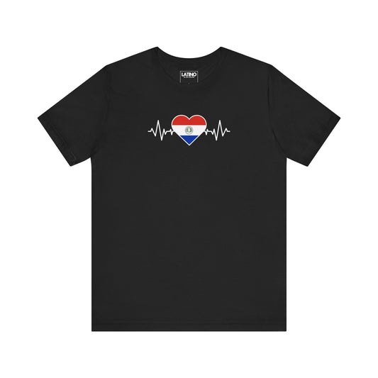 Paraguay Flag with Life-Line T-Shirt