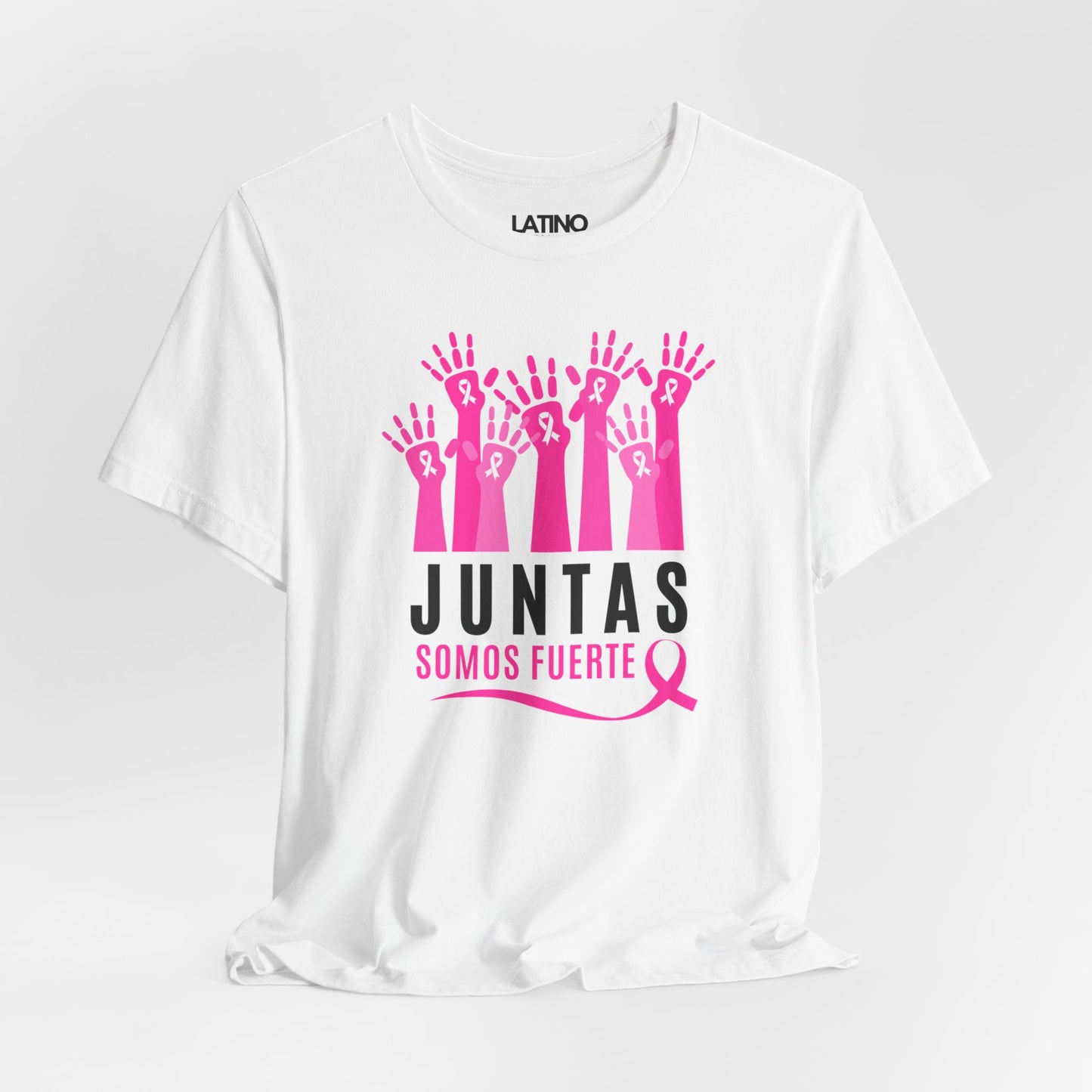 "Juntas Somos Fuerte" Breast Cancer Awareness T-Shirt