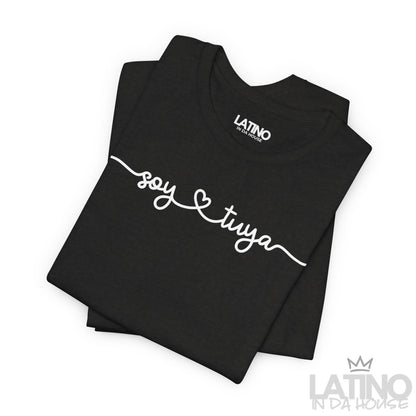 "Soy Tuya" Heather T-Shirt | Latina Tee