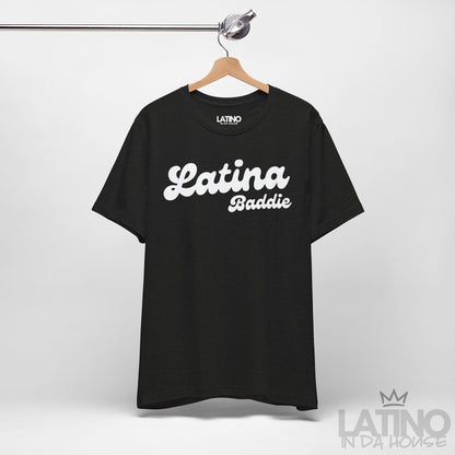 "Latina Baddie" Heather T-Shirt | Latina Tee