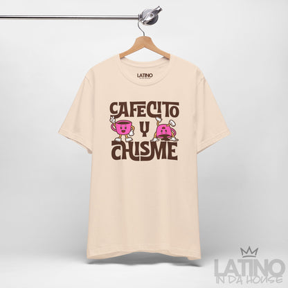 "Cafecito y Chisme" T-Shirt | Café Tee