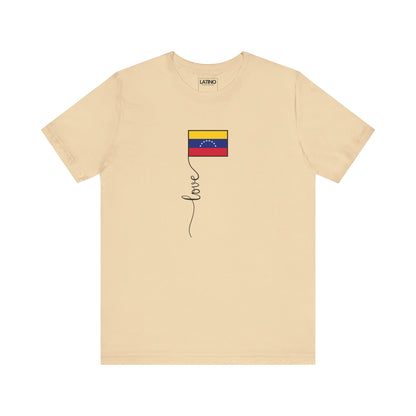 Venezuela Flag Love Script T-Shirt