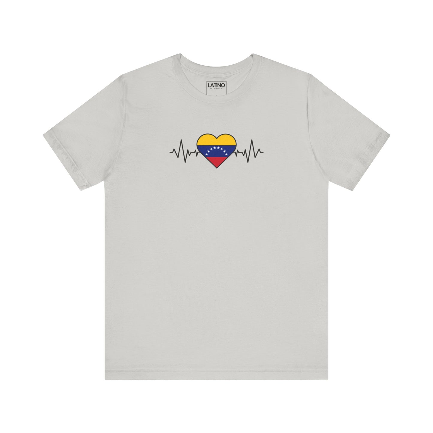 Venezuela Heart Flag Life-line T-Shirt