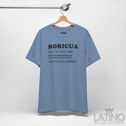 BORICUA Definition T-Shirt | Boricua Tee