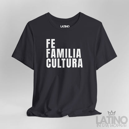 “Fe Familia Cultura” T-Shirt | Fe Tee