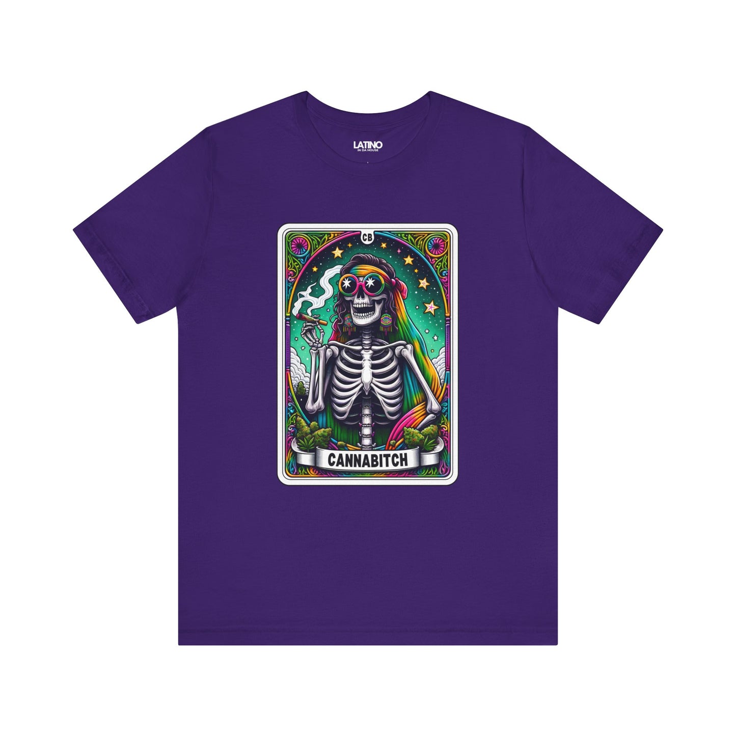 "Cannabitch Tarot Card" T-Shirt