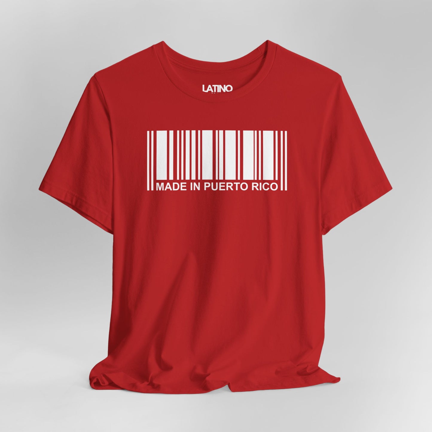 "Made in Puerto Rico” Barcode T-Shirt
