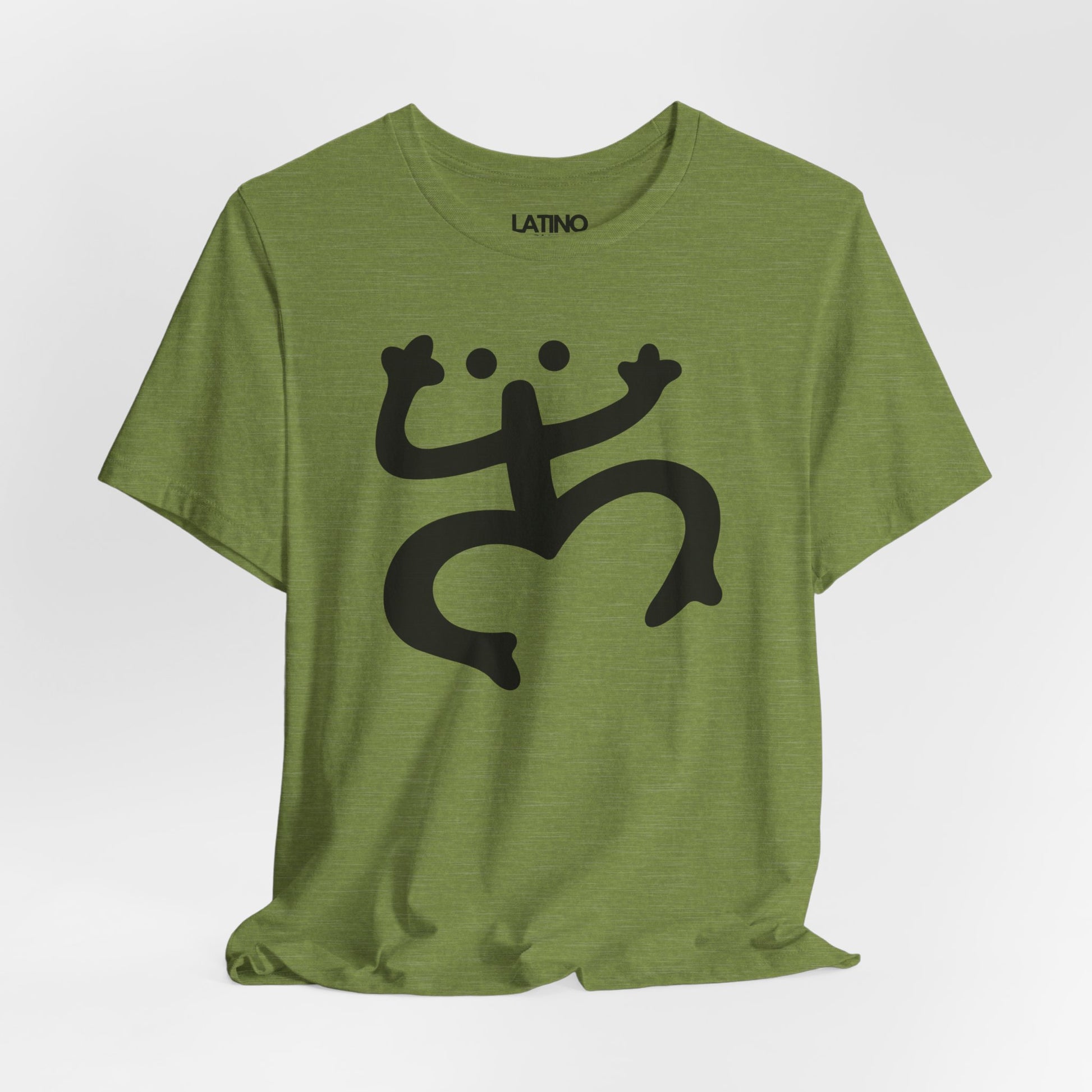Heather Coquí T-shirt, Taíno symbol shirt, Puerto Rican heritage tee, Coquí frog design, Boricua pride shirt, Latino soft cotton tee, heather color shirt