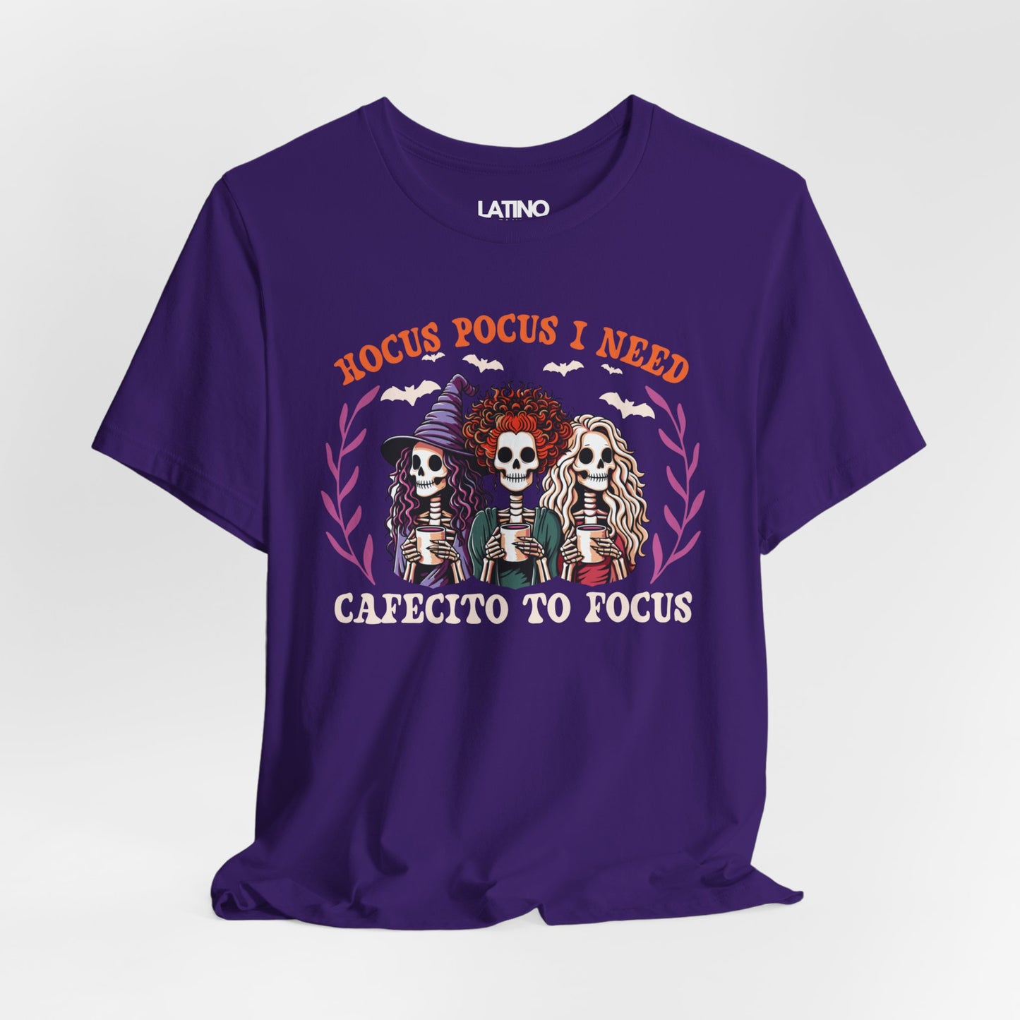 "Brujas" I Need Cafecito to Focus T-Shirt