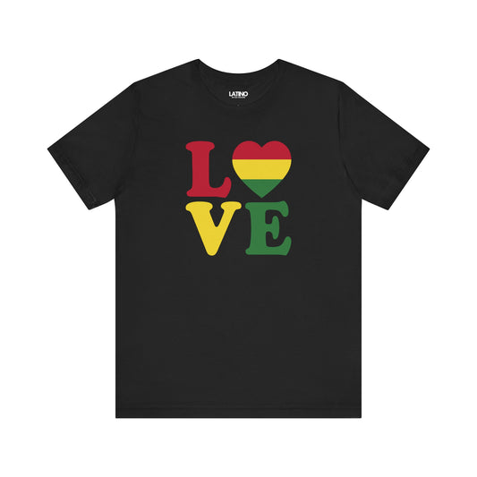 "Bolivia Heart Love Pride" T-Shirt