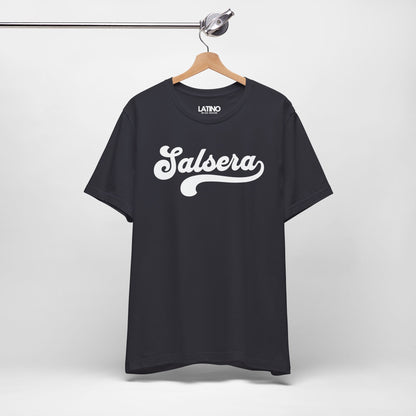 "Salsera Retro Script" Salsa T-Shirt