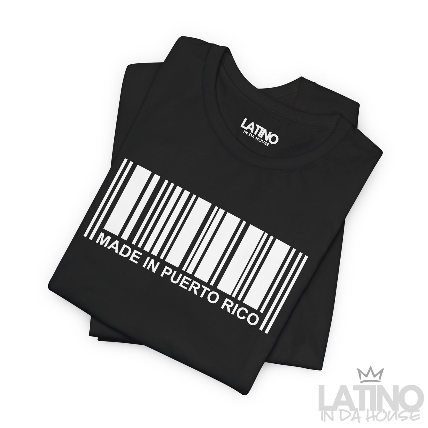 "Made in Puerto Rico” Barcode T-Shirt