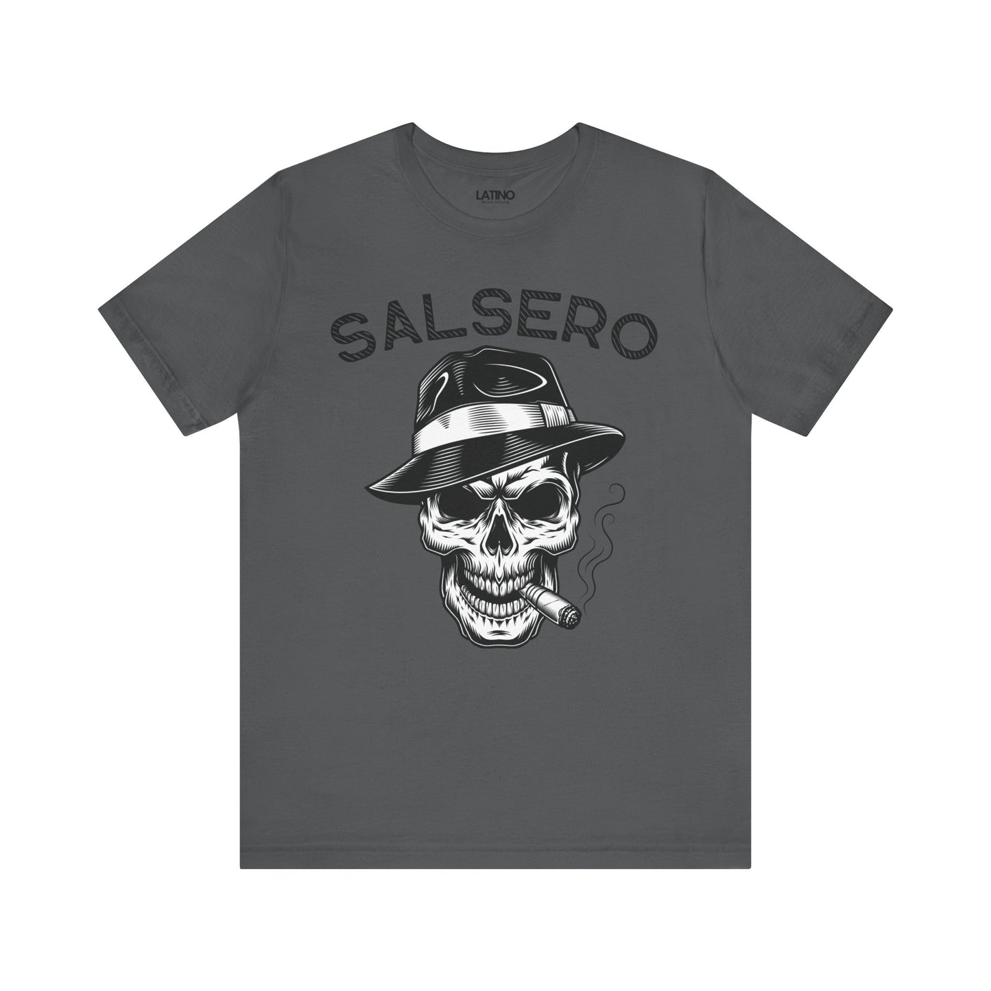 Salsero Skull in Fedora T-Shirt