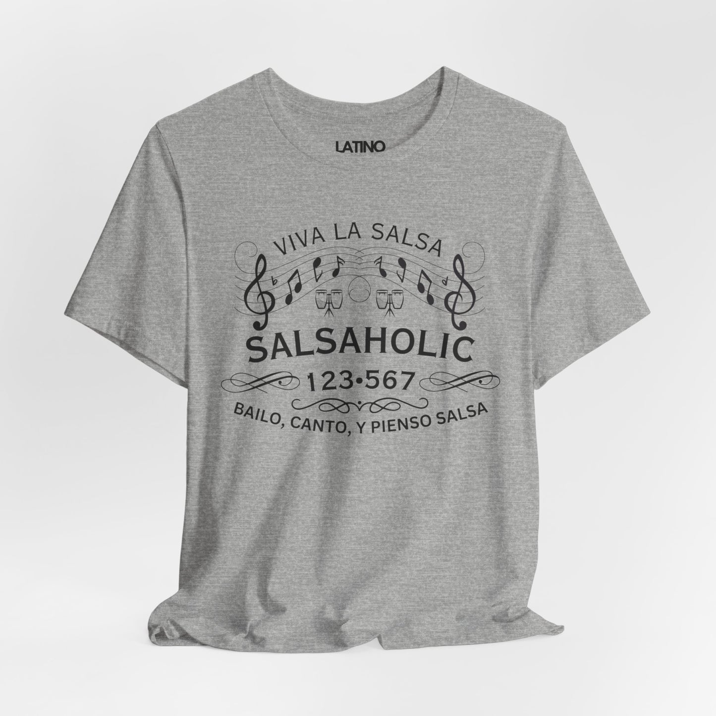 "Salsaholic" Heather T-Shirt Collection