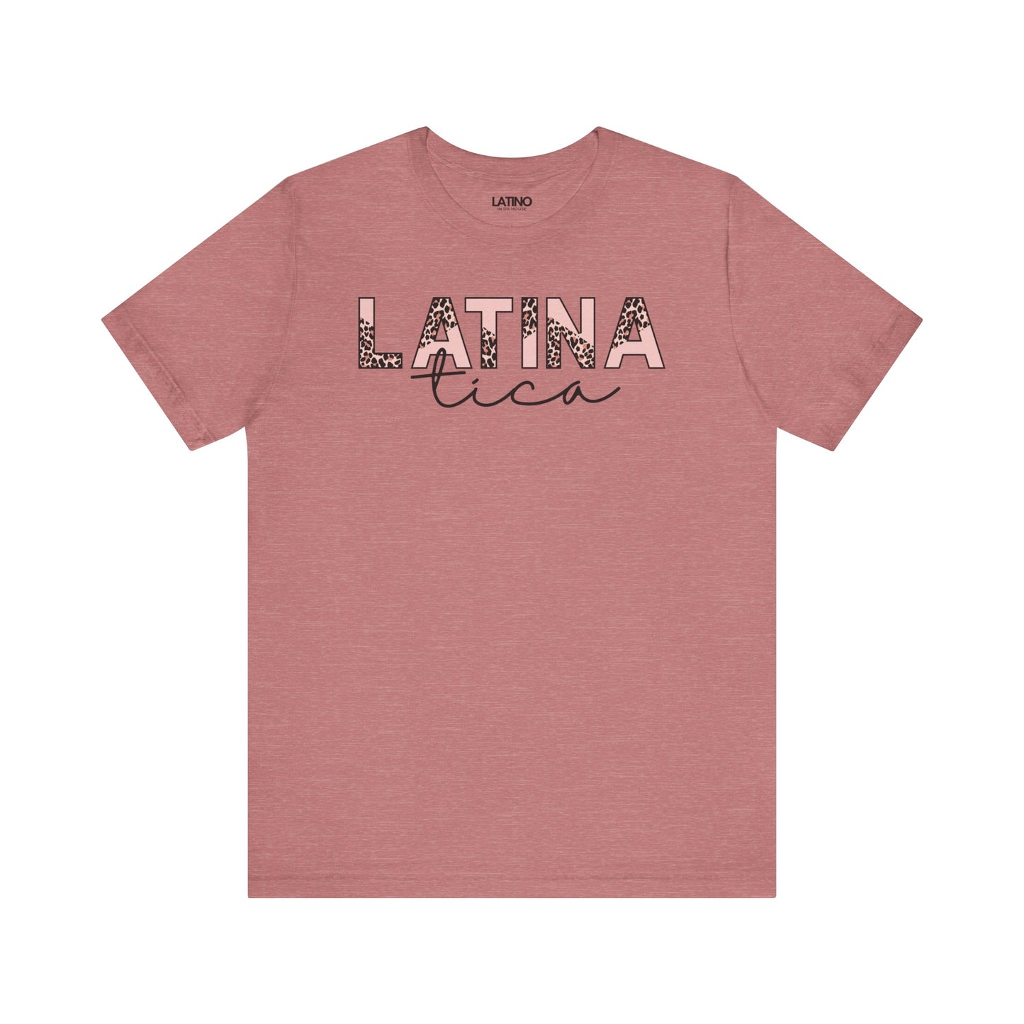 "Latina Tica Leopard Print" T-Shirt