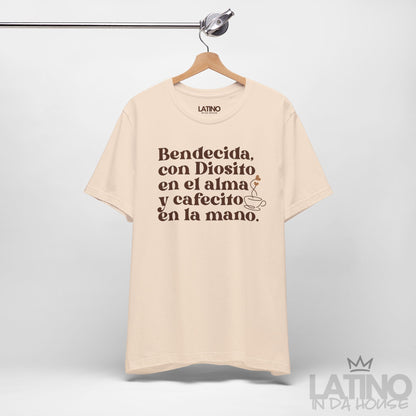 "Diosito y Cafecito" T-Shirt | Café Tee
