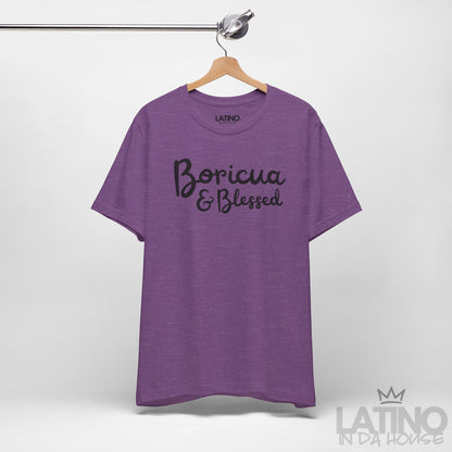 “Boricua & Blessed” T-Shirt | Boricua Tee