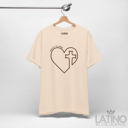 “Jesús Te Ama” T-Shirt | Cross Faith Tee