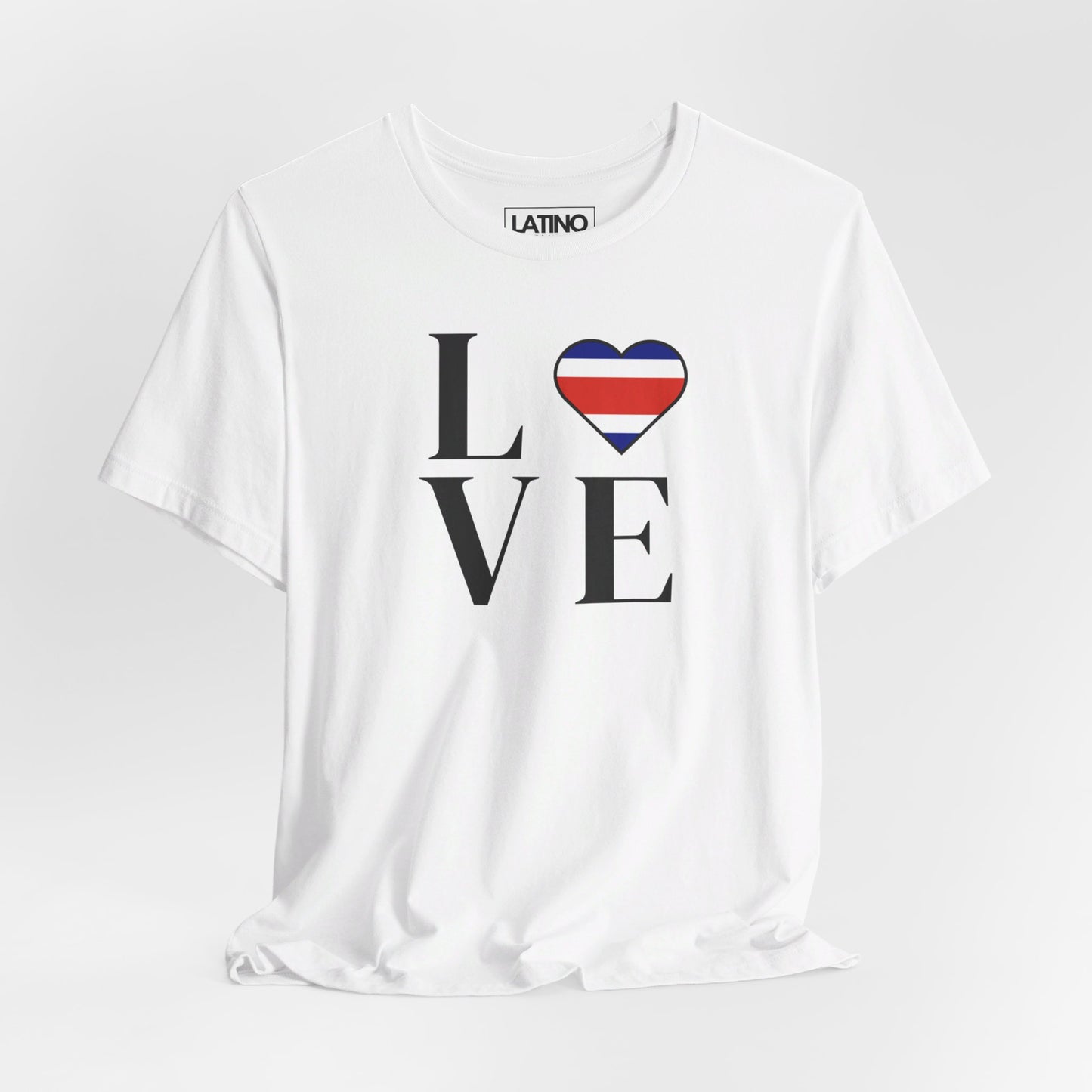 “LOVE” Heart Costa Rica Flag T-Shirt