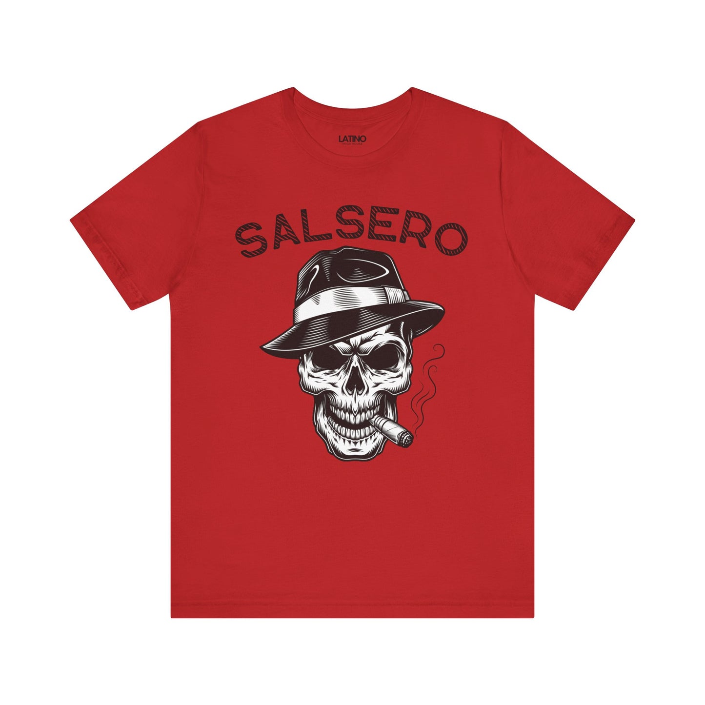 Salsero Skull in Fedora T-Shirt