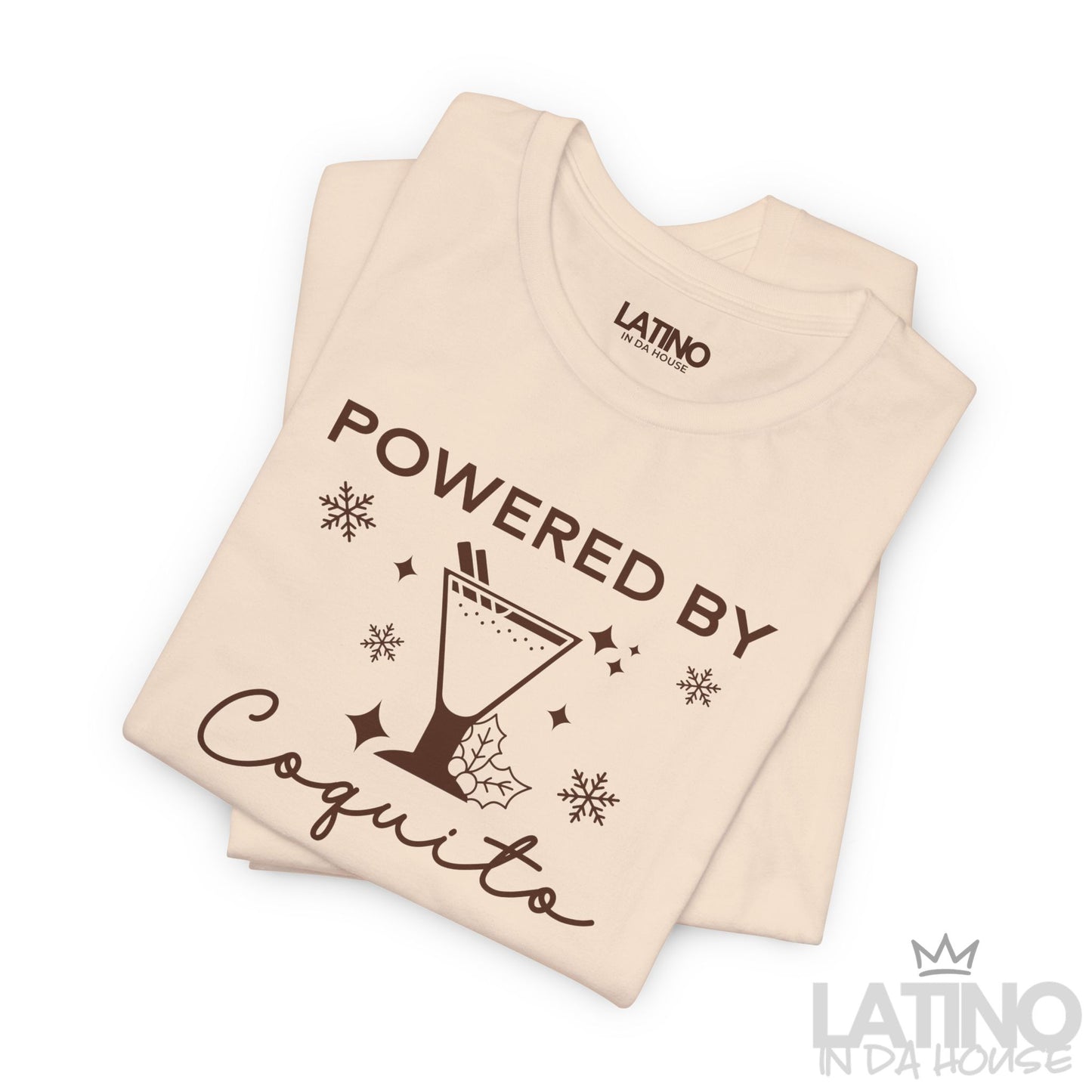 "Powered by Coquito" T-Shirt | Coquito Tee