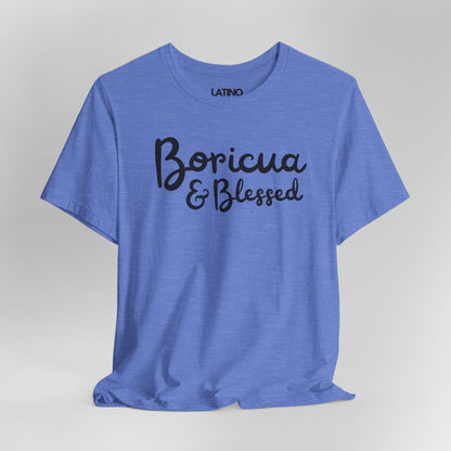 “Boricua & Blessed” T-Shirt | Boricua Tee