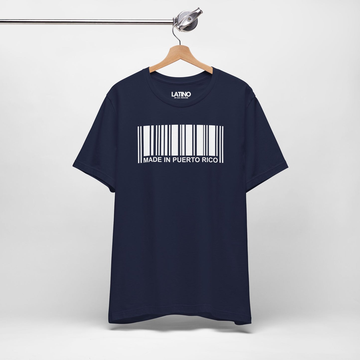 "Made in Puerto Rico” Barcode T-Shirt