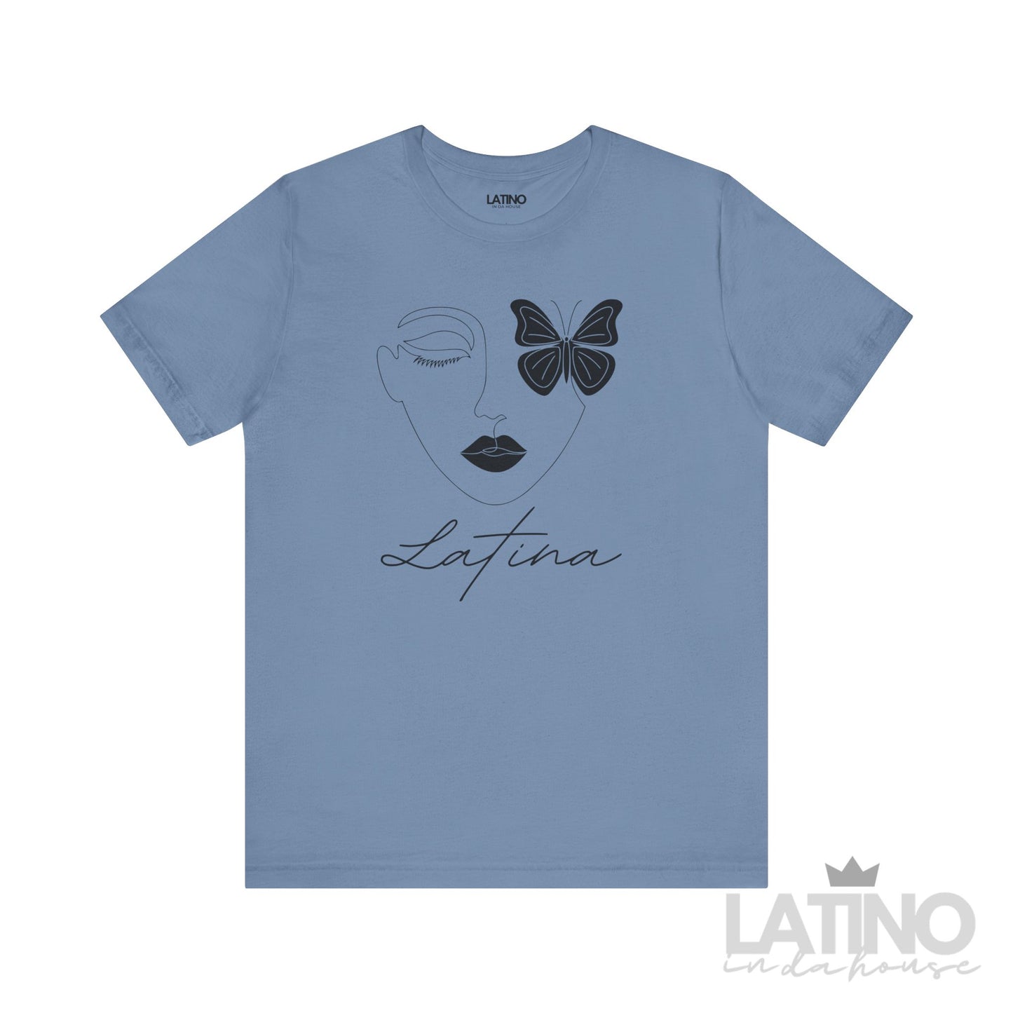 “Latina Face & Butterfly” T-Shirt