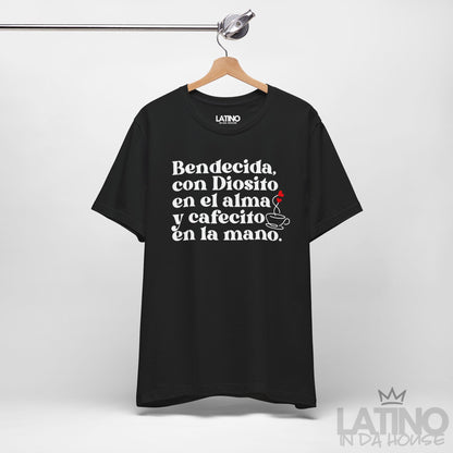 "Diosito y Cafecito" T-Shirt | Café Tee
