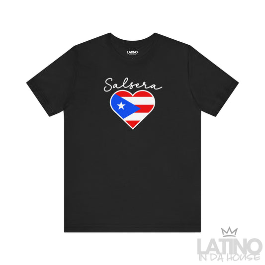 “Salsera” Puerto Rico Heart T-Shirt