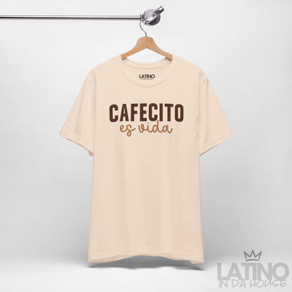 "Cafecito Es Vida" T-Shirt | Café Tee