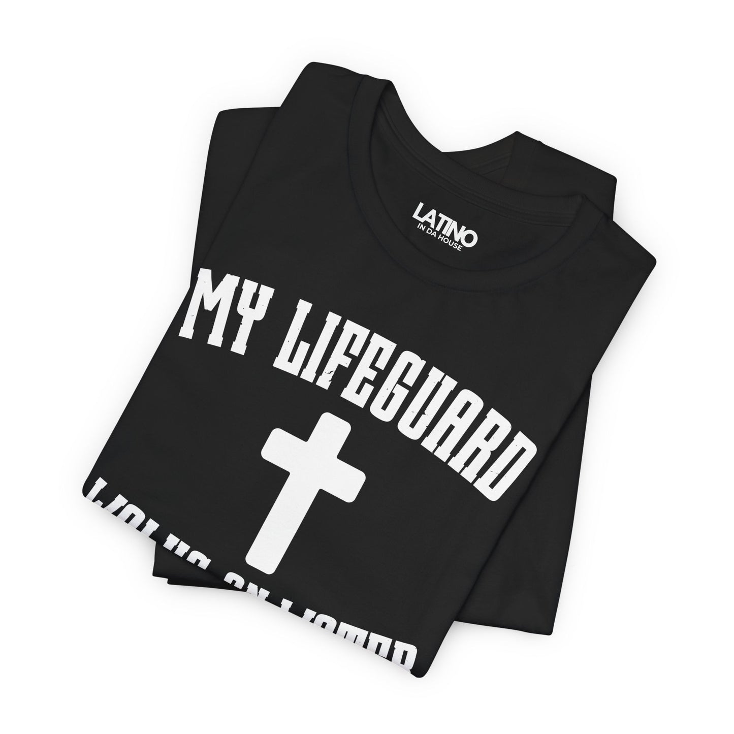 “My Lifeguard Walks on Water” Faith T-Shirt