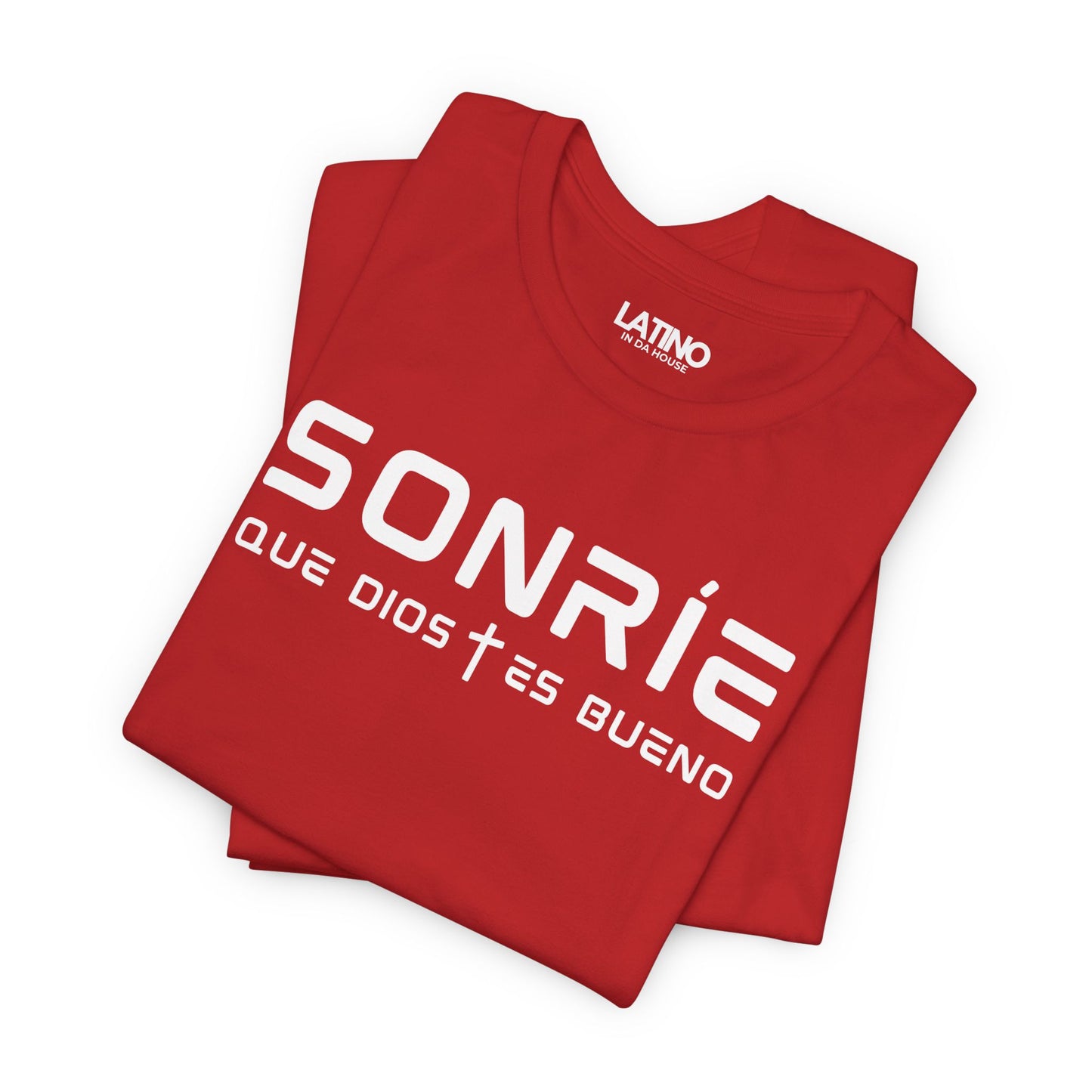“Sonríe Que Dios Es Bueno” Faith T-Shirt