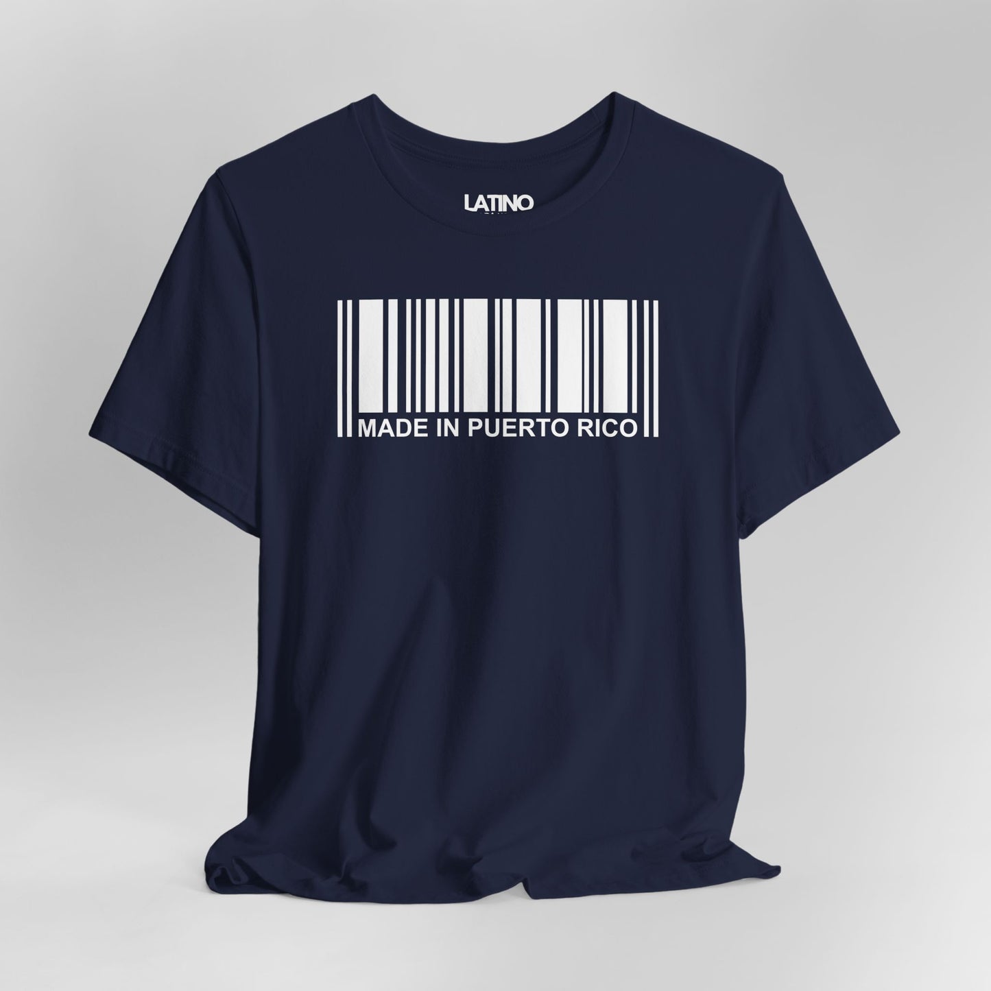 "Made in Puerto Rico” Barcode T-Shirt