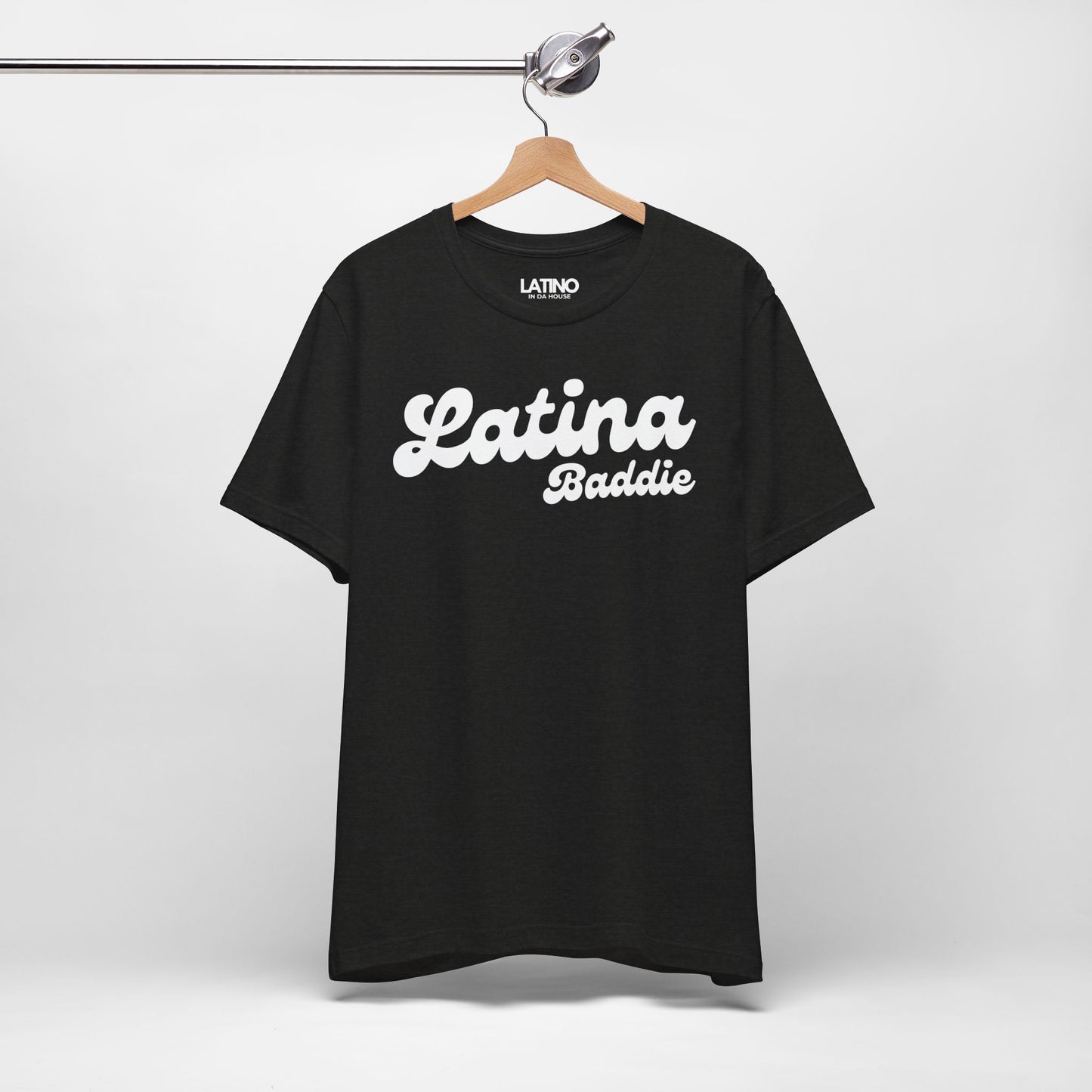 "Latina Baddie" Heather T-Shirt | Latina Tee