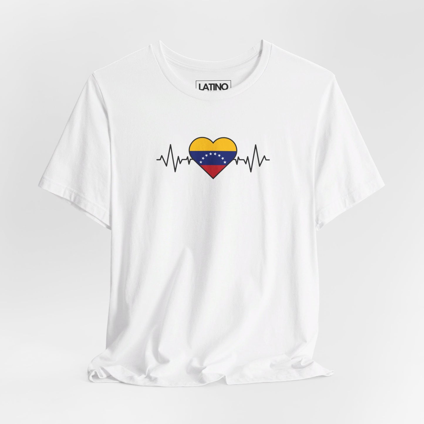 Venezuela Heart Flag Life-line T-Shirt