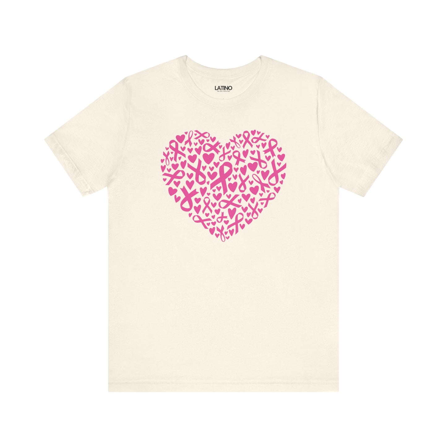 "Heart of Ribbons" Breast Cancer Awareness T-Shirt