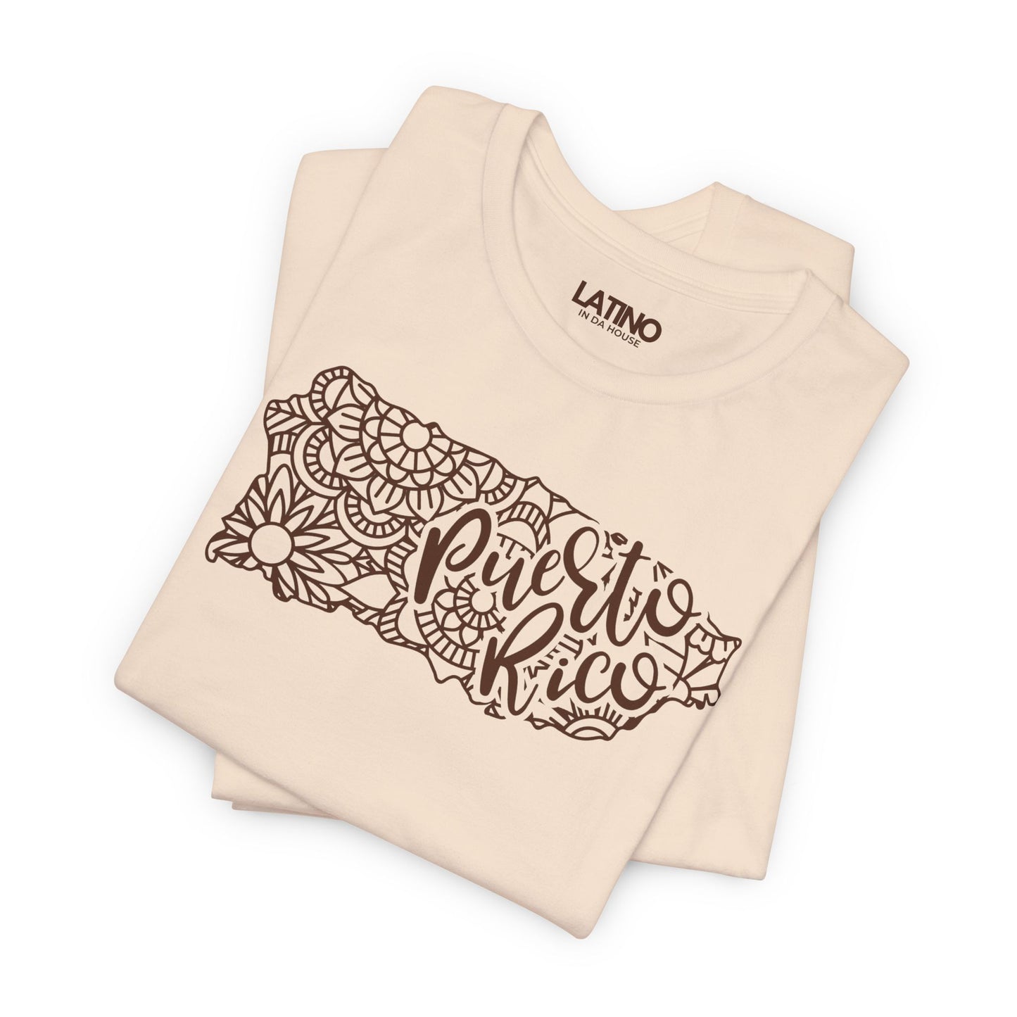 “Puerto Rico” Floral Map T-Shirt | Boricua Tee
