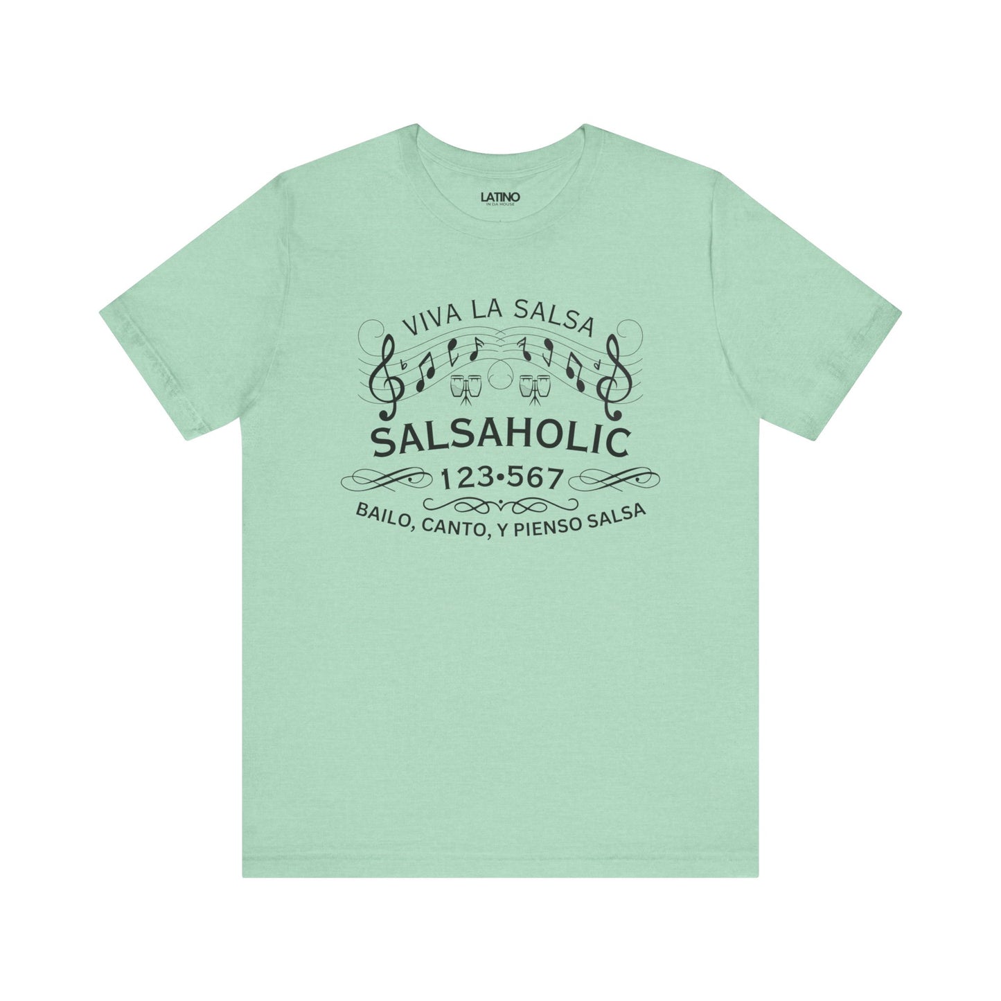 "Salsaholic" Heather T-Shirt Collection