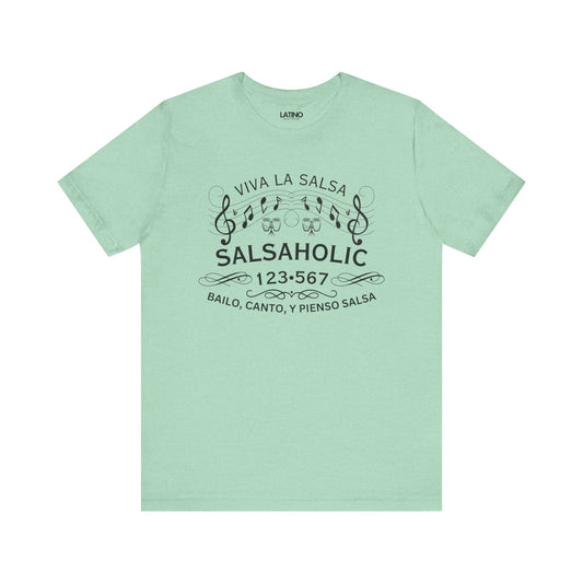 "Salsaholic" Heather T-Shirt Collection