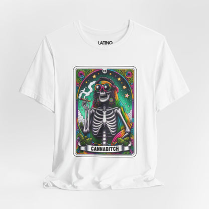 "Cannabitch Tarot Card" T-Shirt