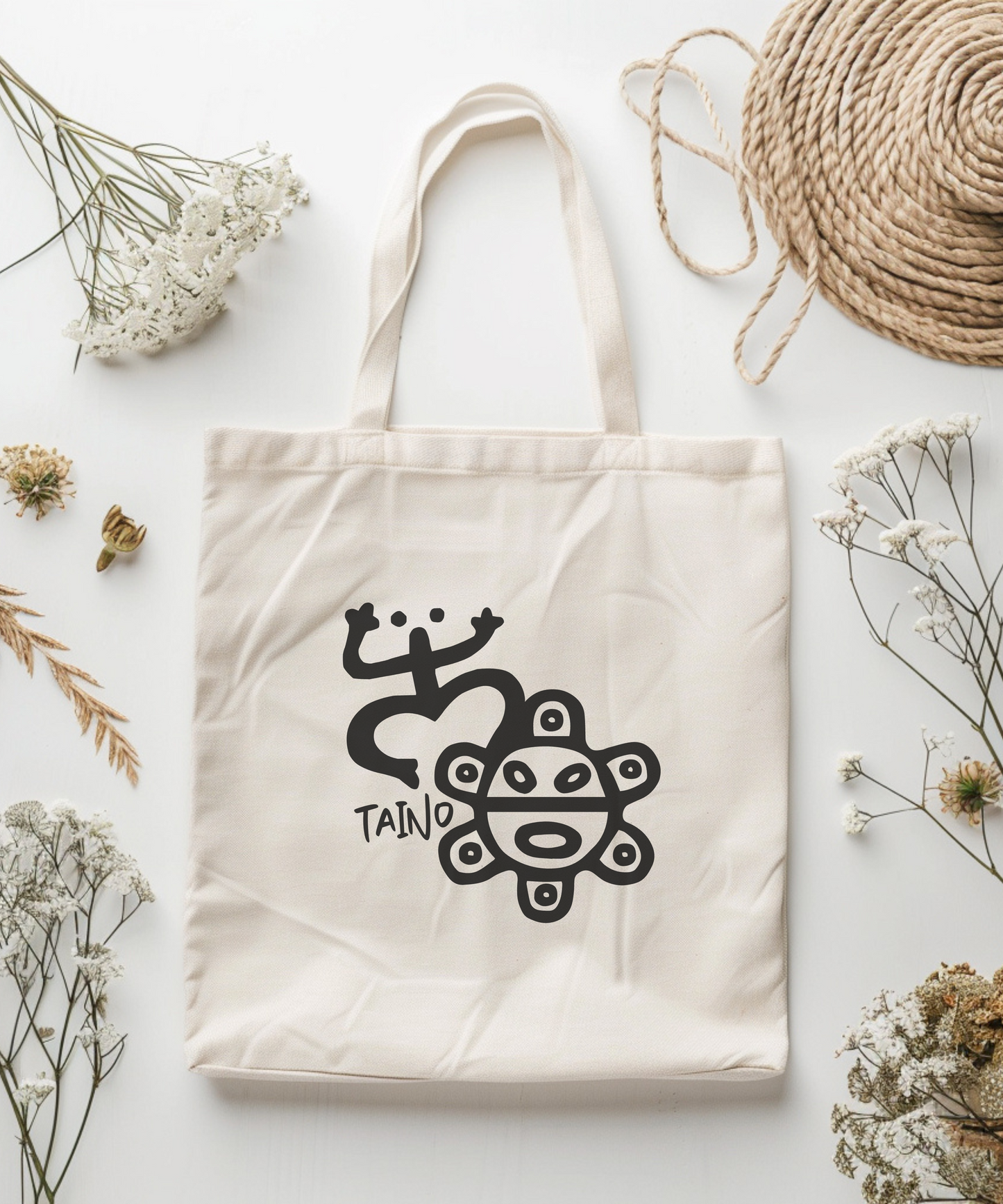 "Taino Heritage" Canvas Tote Bag