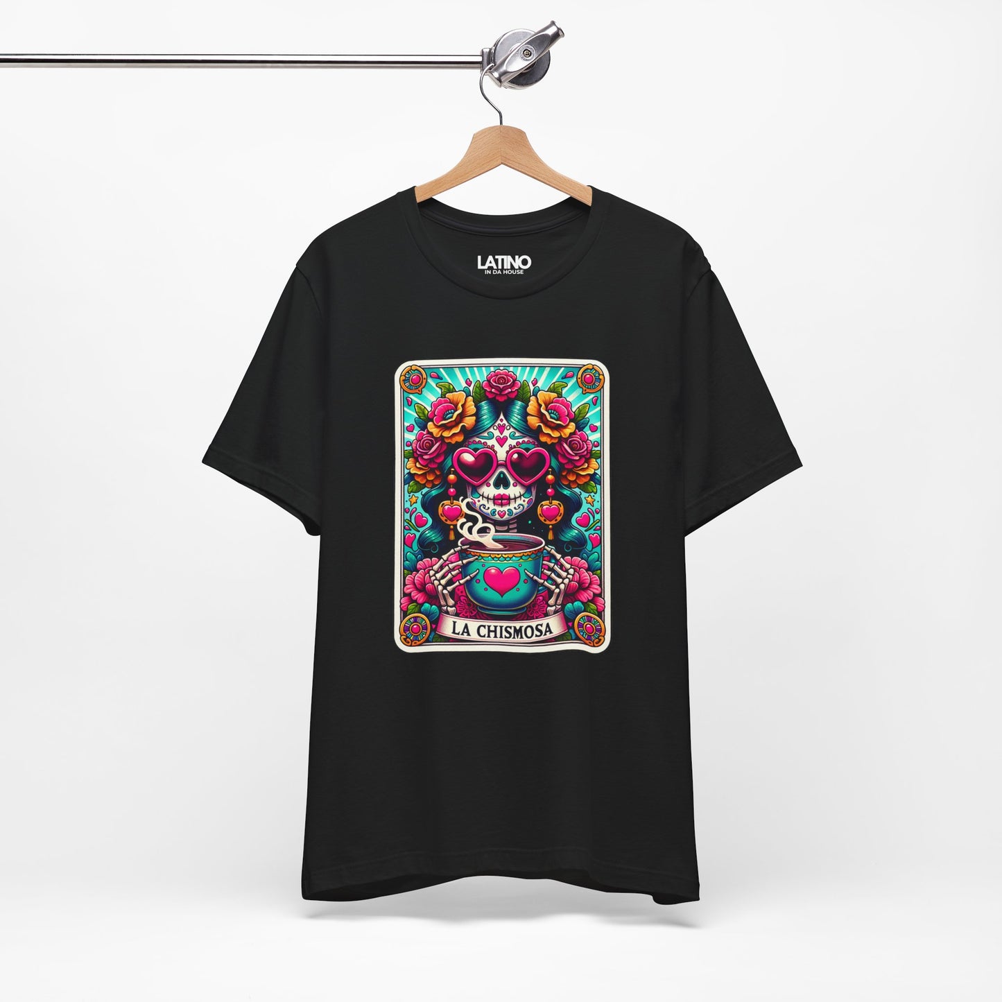 "La Chismosa Tarot Card" T-Shirt