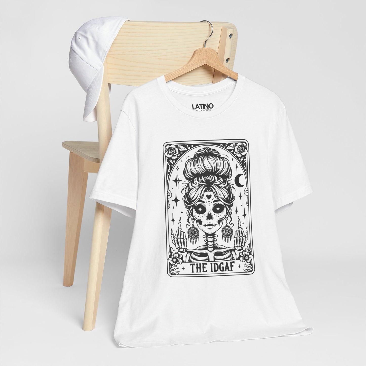 "The IDGAF Tarot Card" T-Shirt